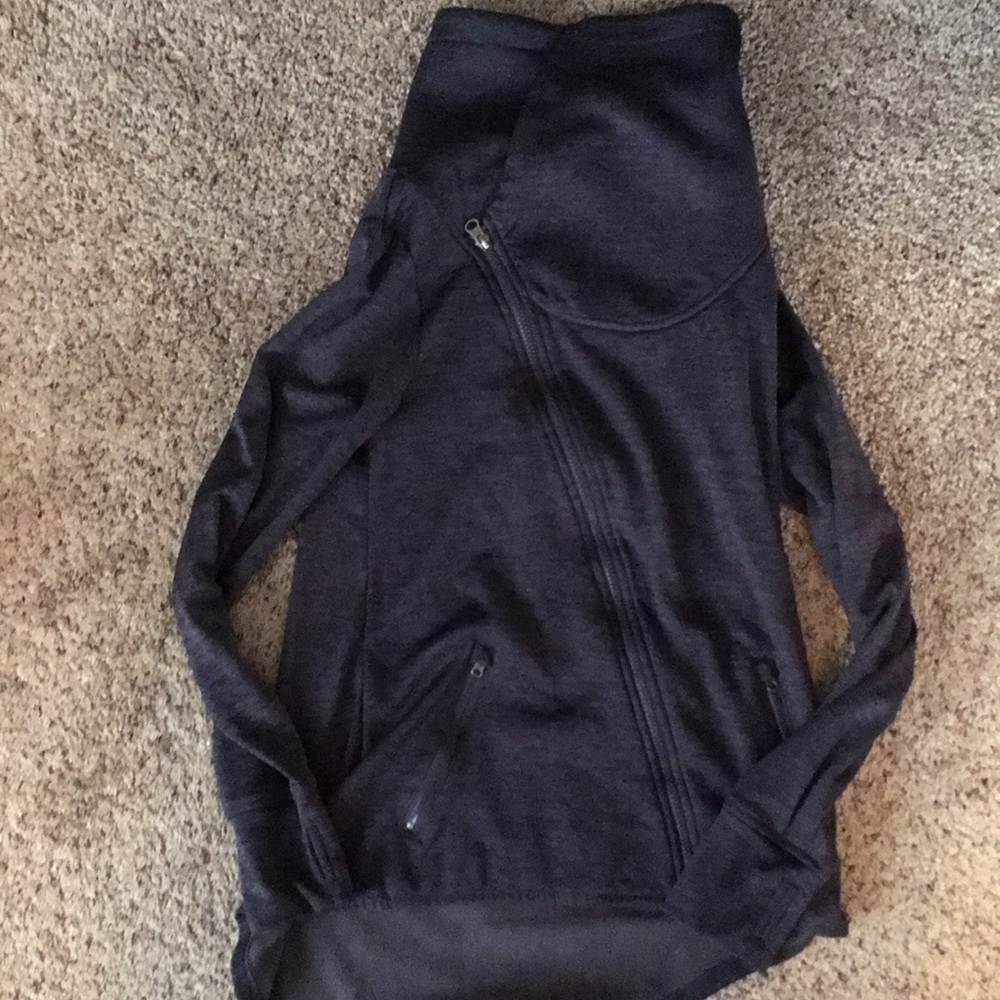 Champion asymmetrical zip jacket size small